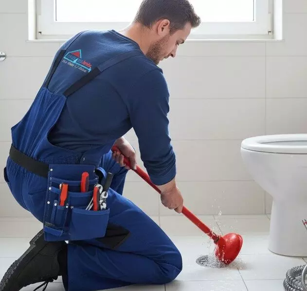 Douche afvoer verstopt